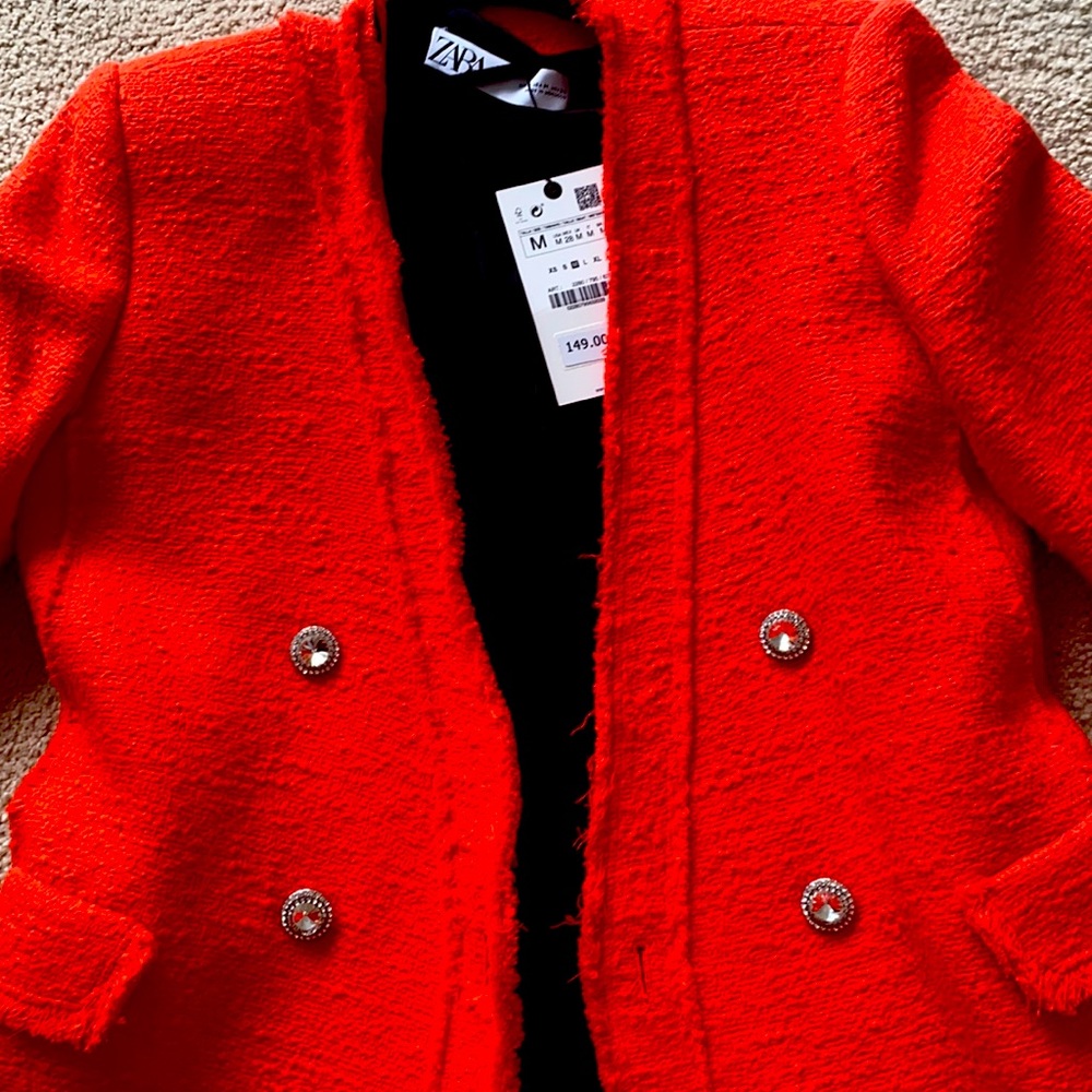 Zara double breast blazer